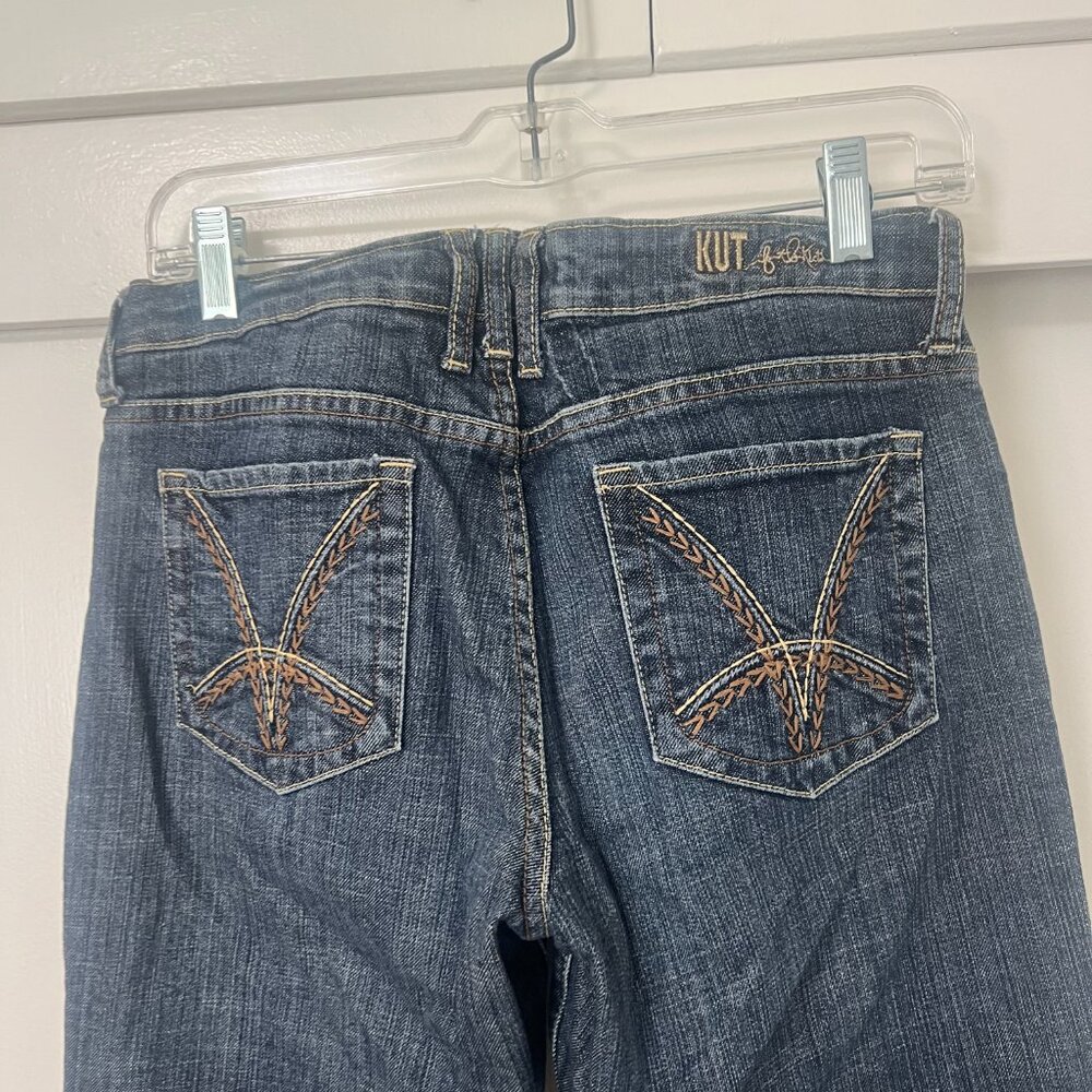 KUT From The Kloth Bootcut Jeans Size 6 - Picture 3 of 4